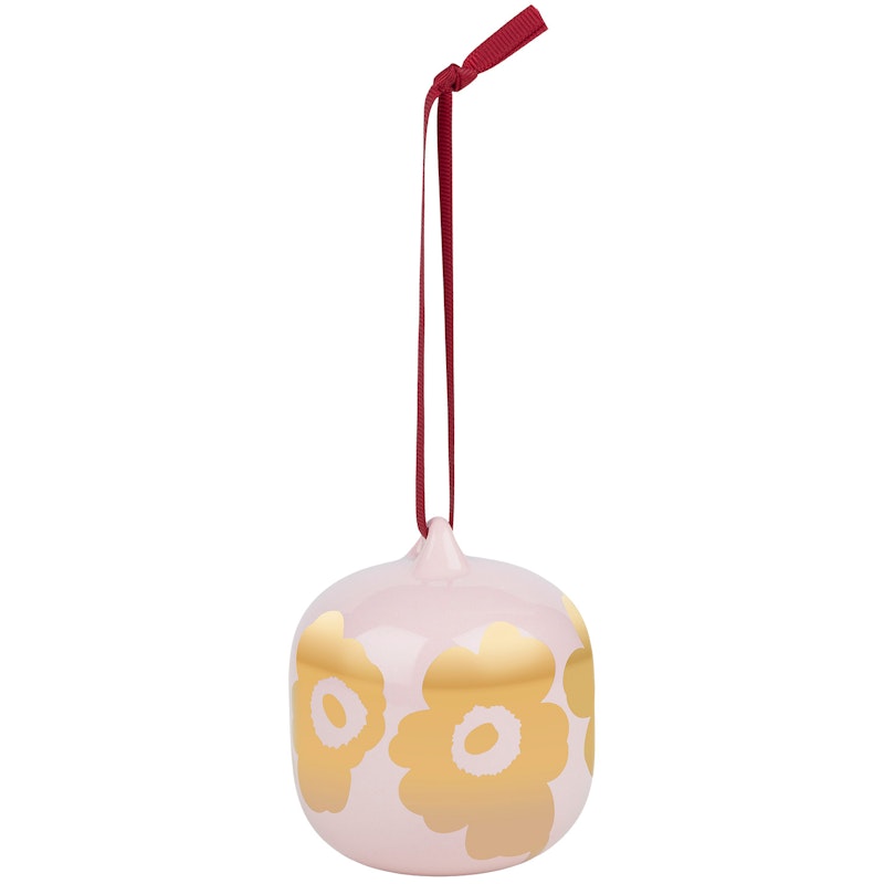 Unikko Julpynt, Rosa/Gold