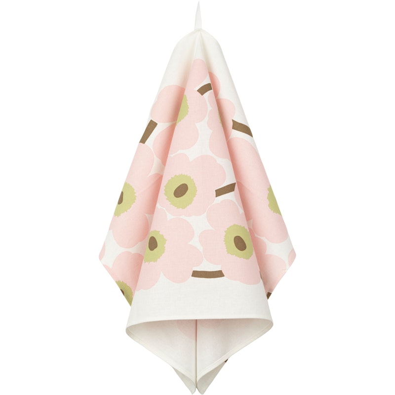 Unikko Kökshandduk 43X70 cm, Rosa / Sand / Pear
