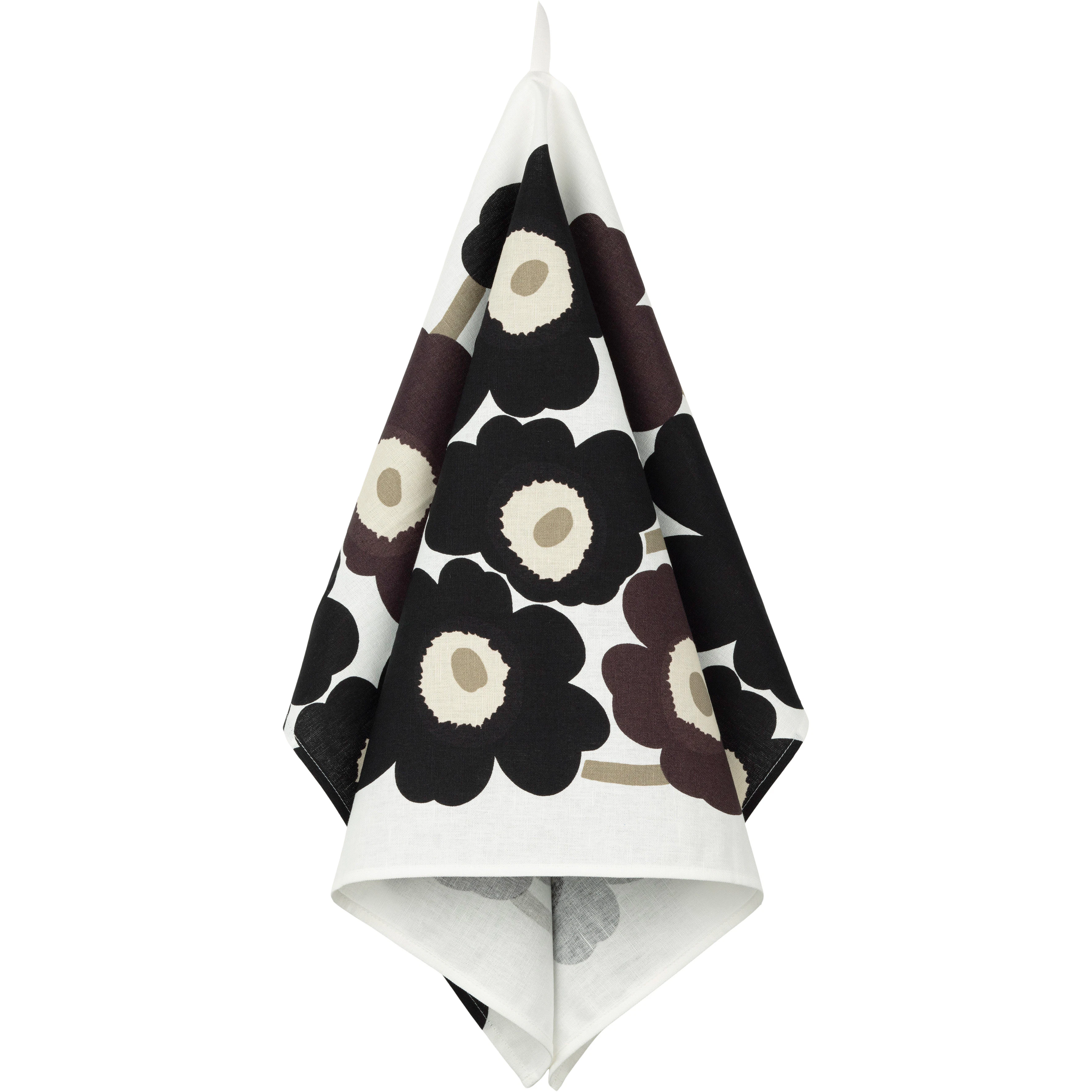 Marimekko - Unikko Tea Towel 47X70Cm - Grå