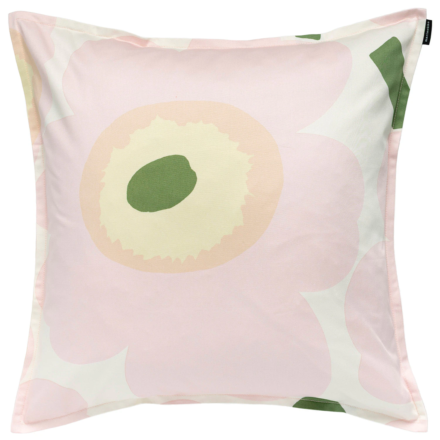 Marimekko Unikko Kuddfodral 50x50 Cm Rosa - Prydnadskuddar & Fodral Ull Grön