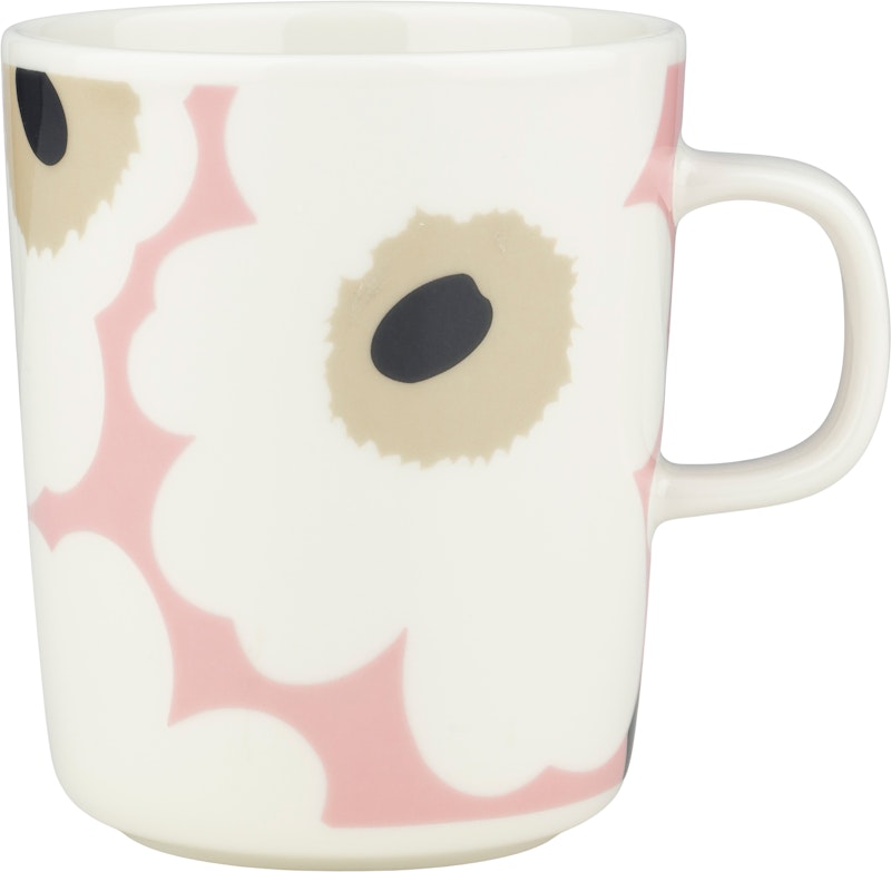 Oiva/Unikko Mugg 25 cl, Rosa / Sand