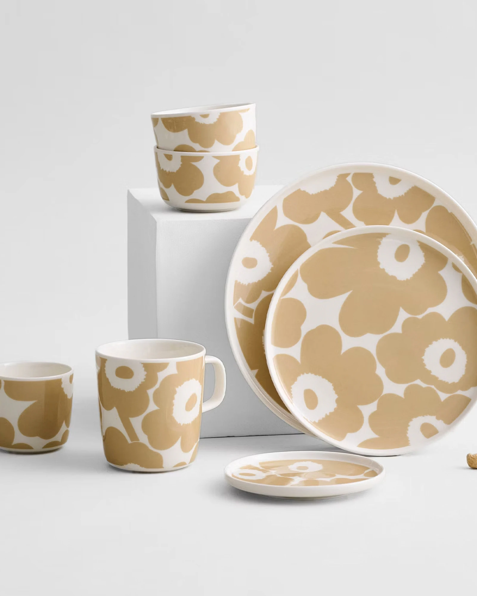 Marimekko Oiva / Unikko Mugg 40 Cl, vit från Marimekko, bild 2