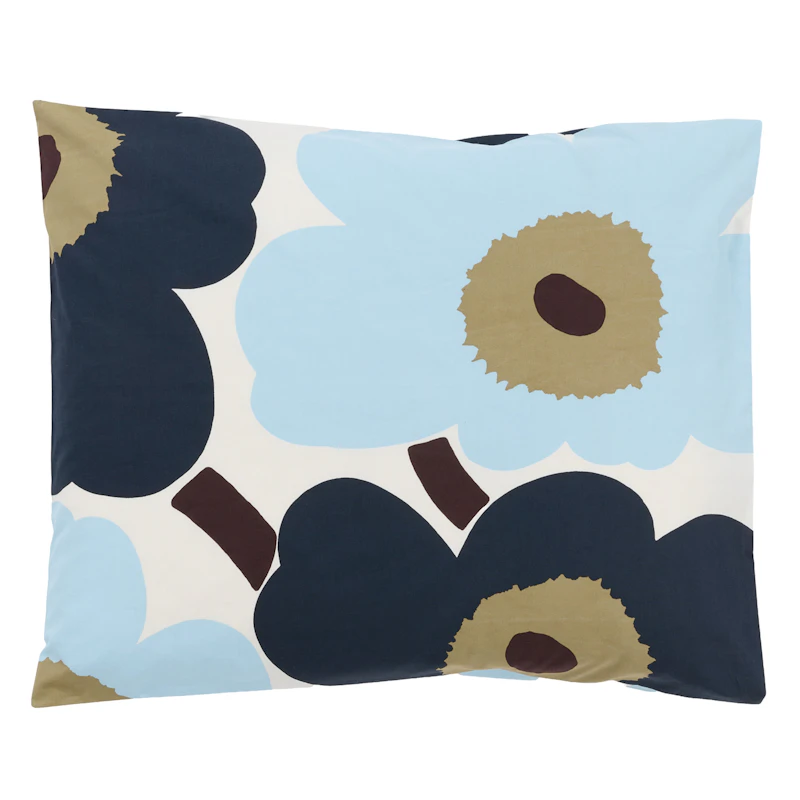 Unikko Örngott, Kallblå / Blueberry