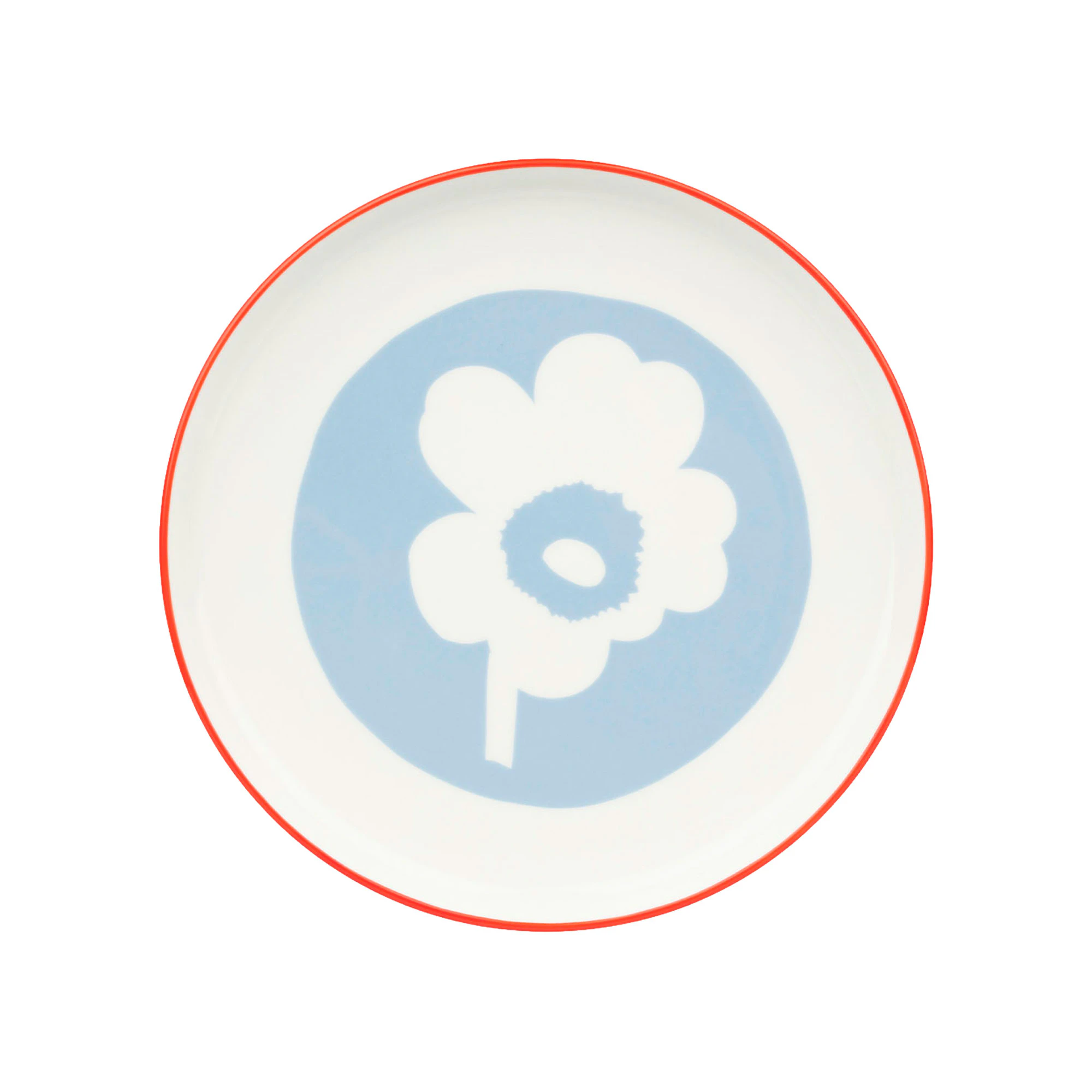 Marimekko Unikko Tallrik 20 Cm - Assietter Stengods All White