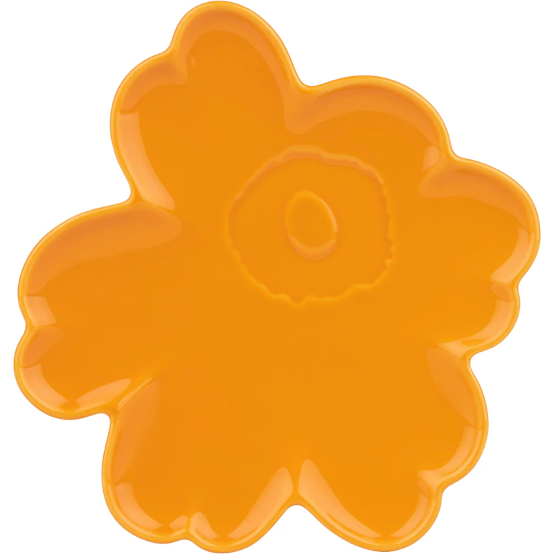 Unikko Shape Tallrik 20 cm, Warm Yellow