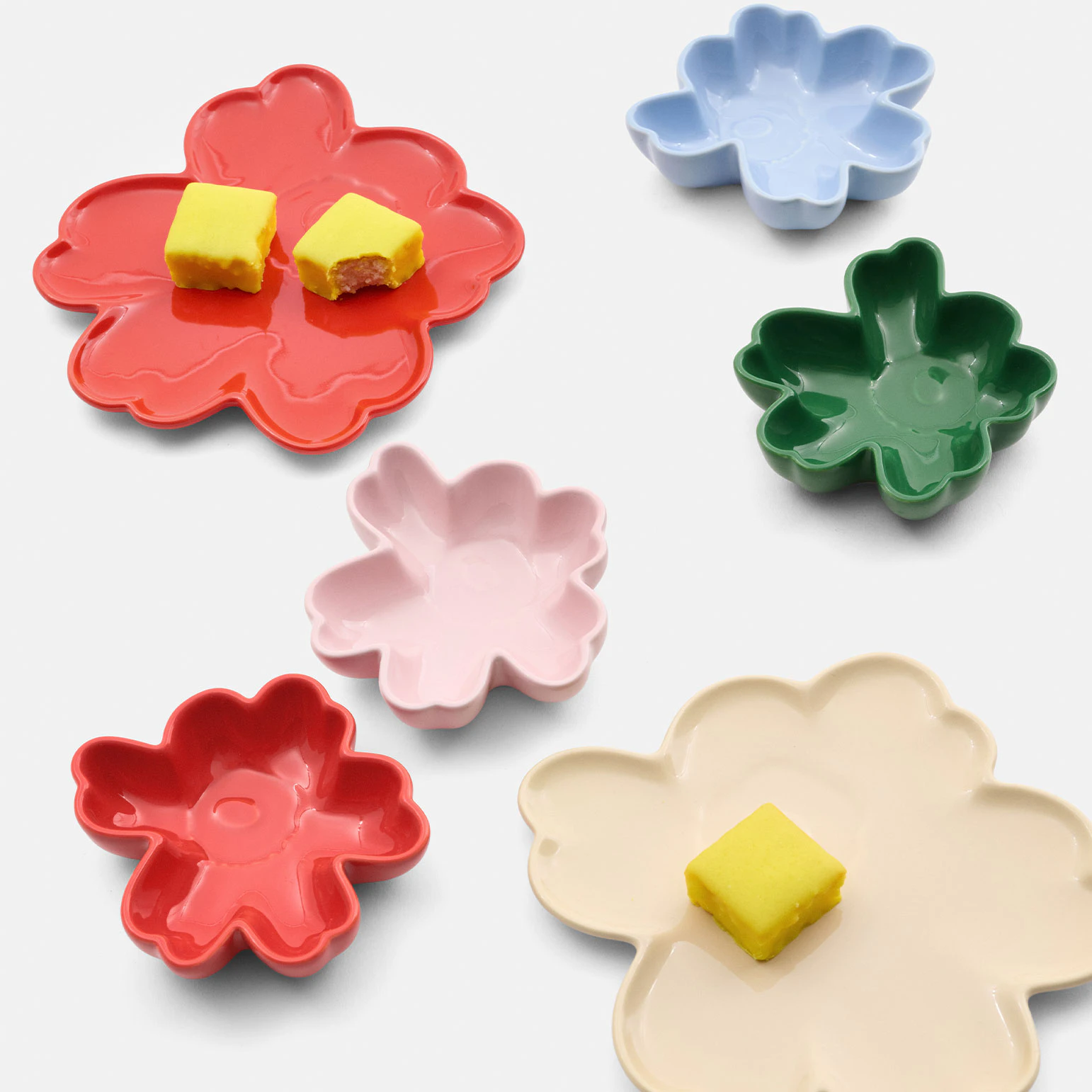 Marimekko Unikko Skål 11 Cm 2-pack /, rosa från Marimekko, bild 4