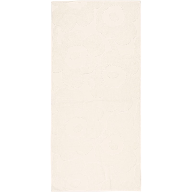 Unikko Solid Badhandduk Ivory, 70x150 cm