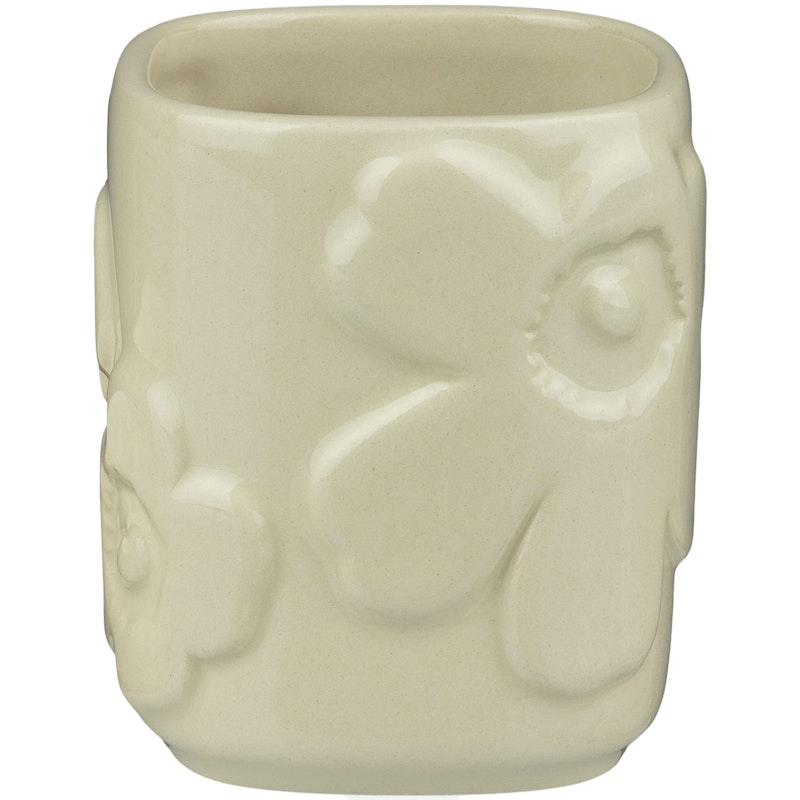 Unikko Tandborstmugg 7,2 cm, Beige