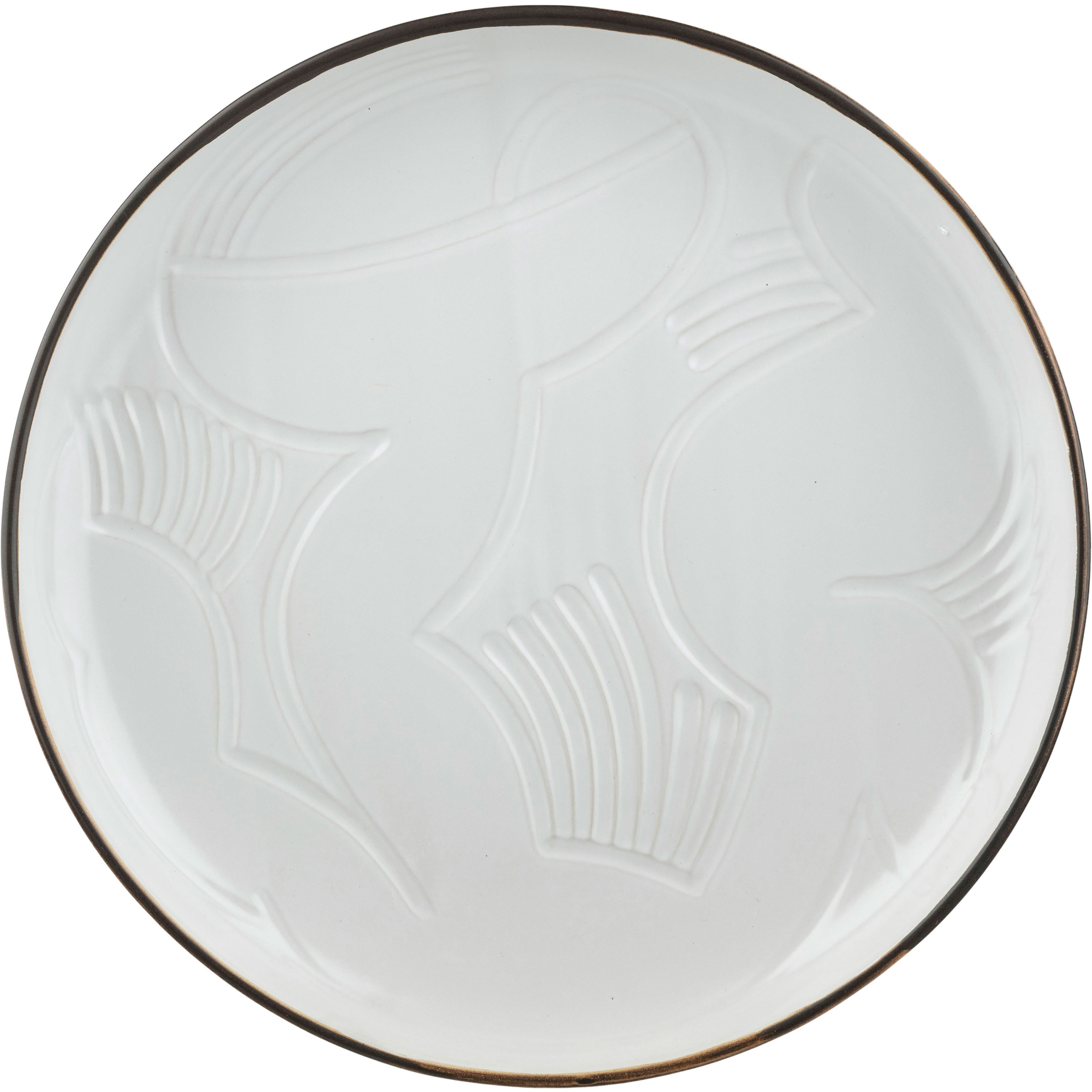 Marimekko Vildmo Serveringsfat 32 Cm / Terra - Uppl&auml;ggningsfat Stengods Vit