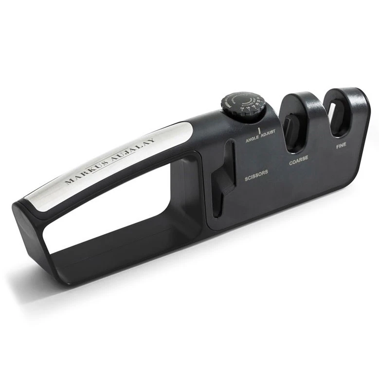 Markus Aujalay Markus Professional Knivslip - Knivslipar, slipst&aring;l & brynen Abs-plast Svart