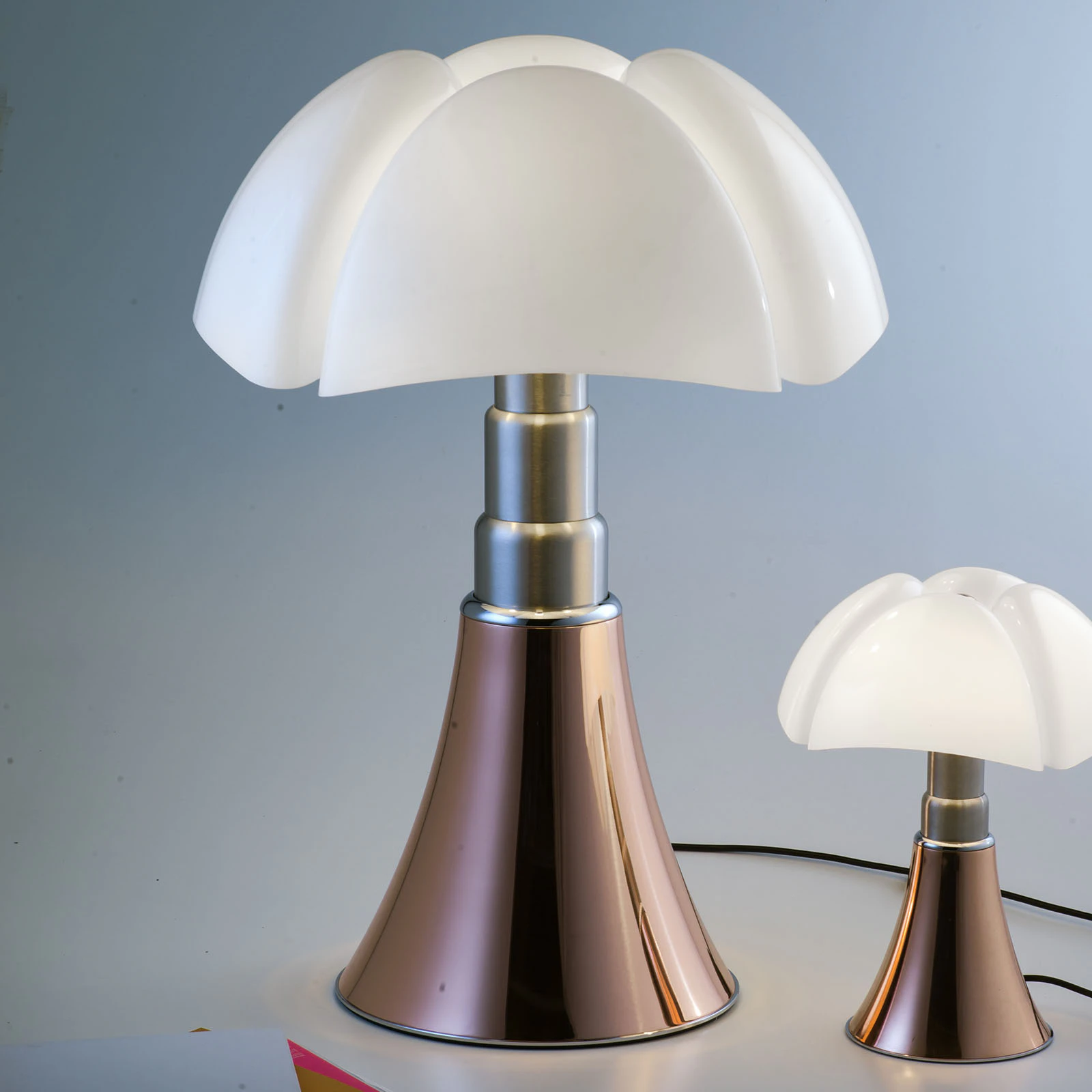 Martinelli Luce Pipistrello Mini Bordslampa, koppar från Martinelli Luce, bild 2