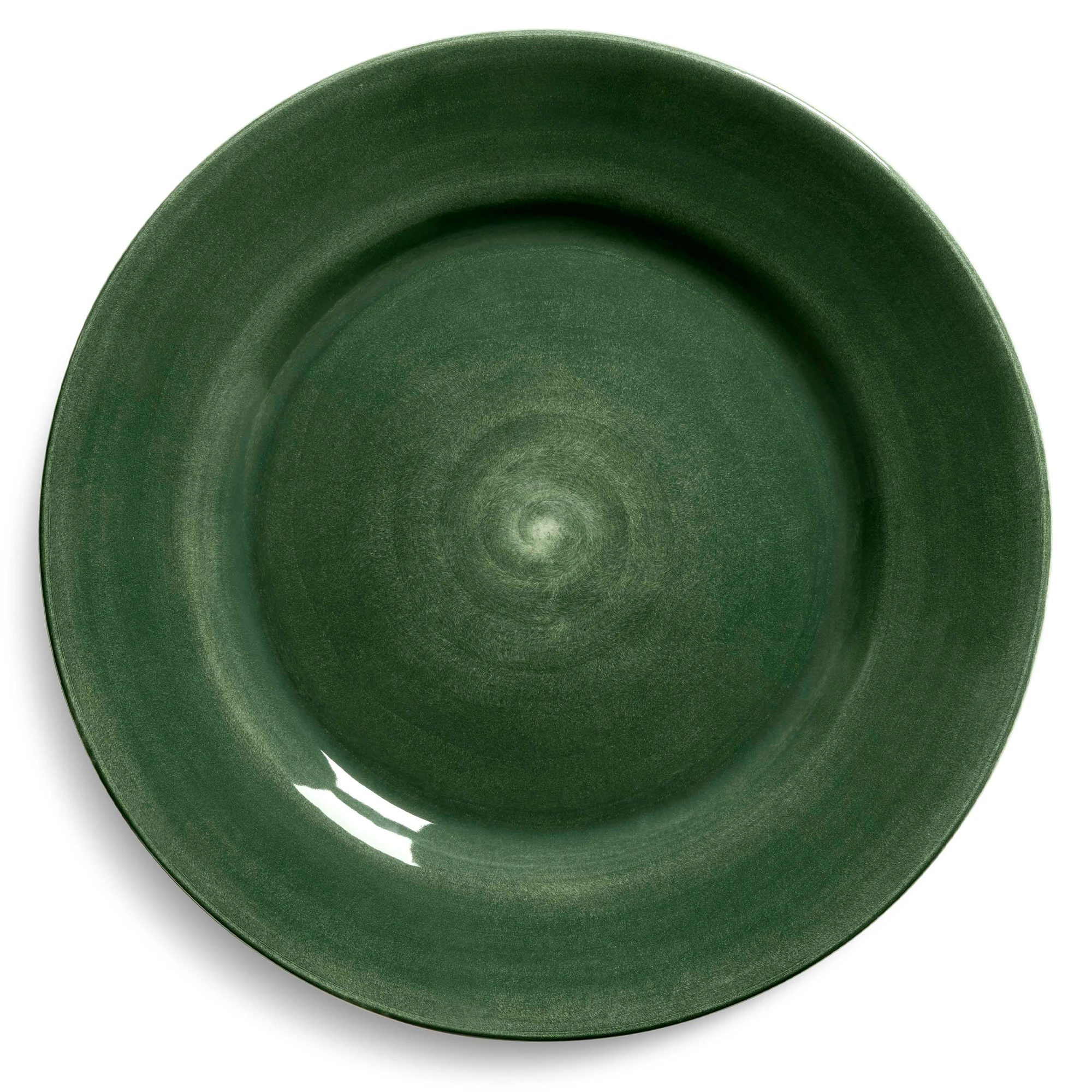 Mateus Basic Fat 41 Cm - Uppl&auml;ggningsfat Keramik Skogsgr&ouml;n