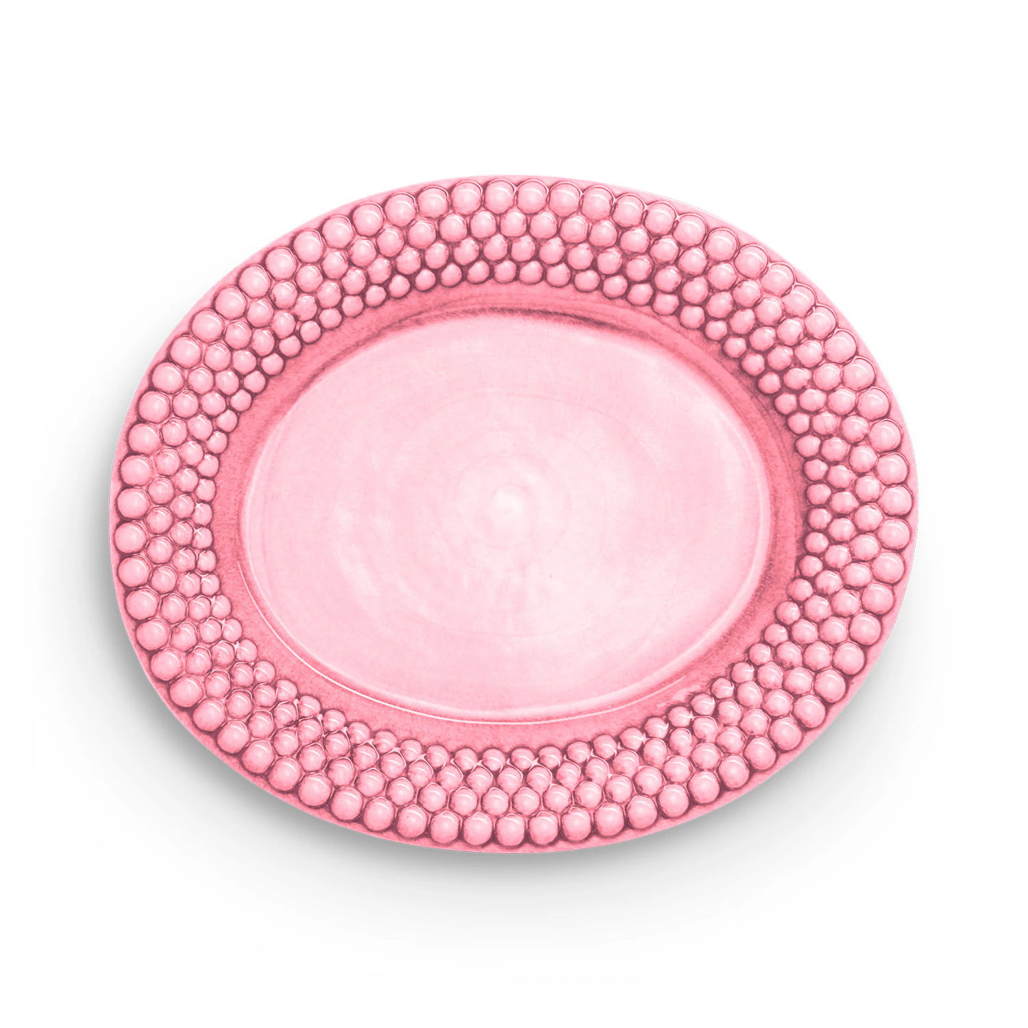 Mateus Bubbles ovalt fat 35 cm Rosa