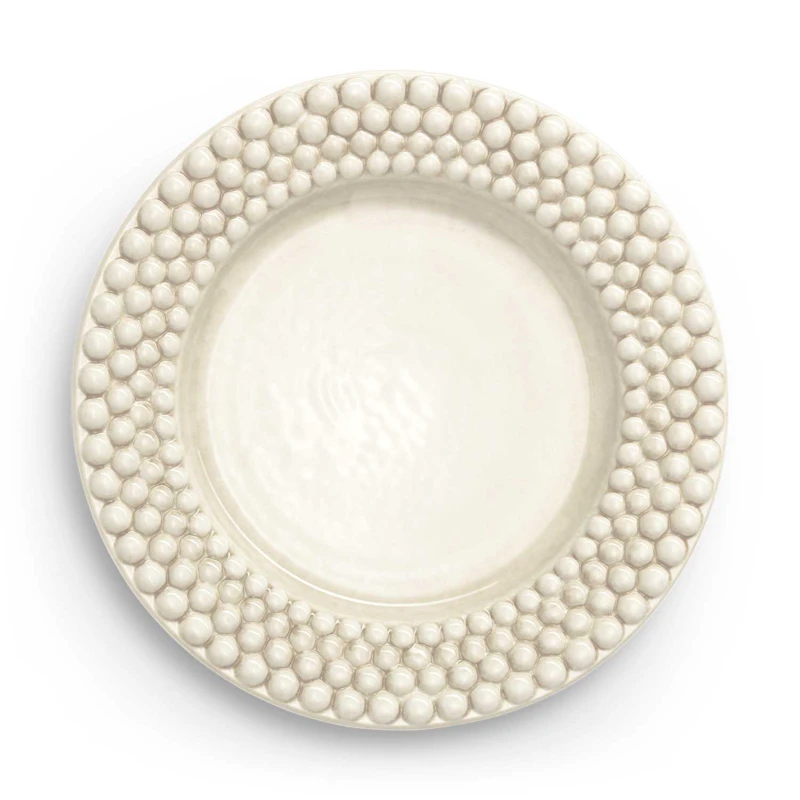 Bubbles Tallrik 28 cm, Sand