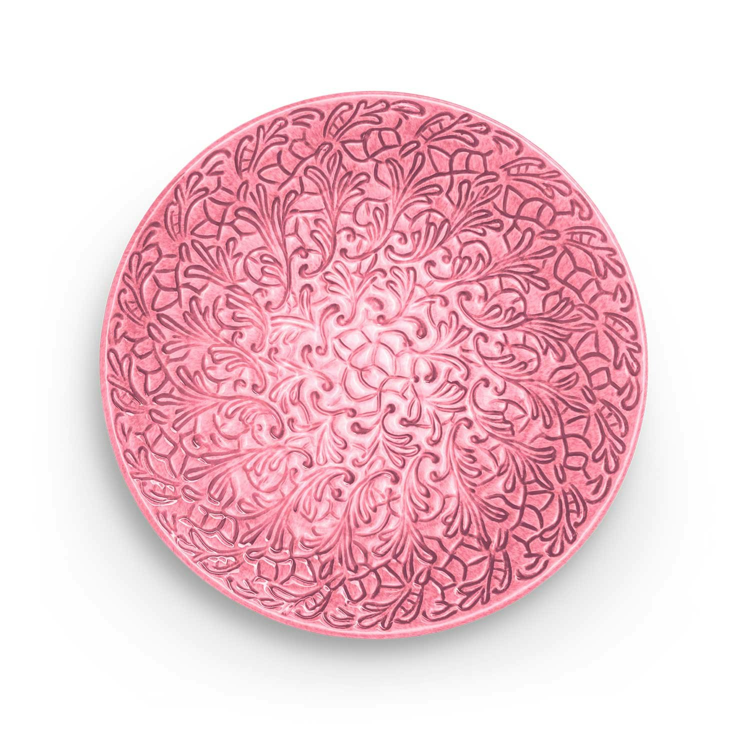 Mateus Lace Tallrik 20 Cm - Assietter Keramik Rosa