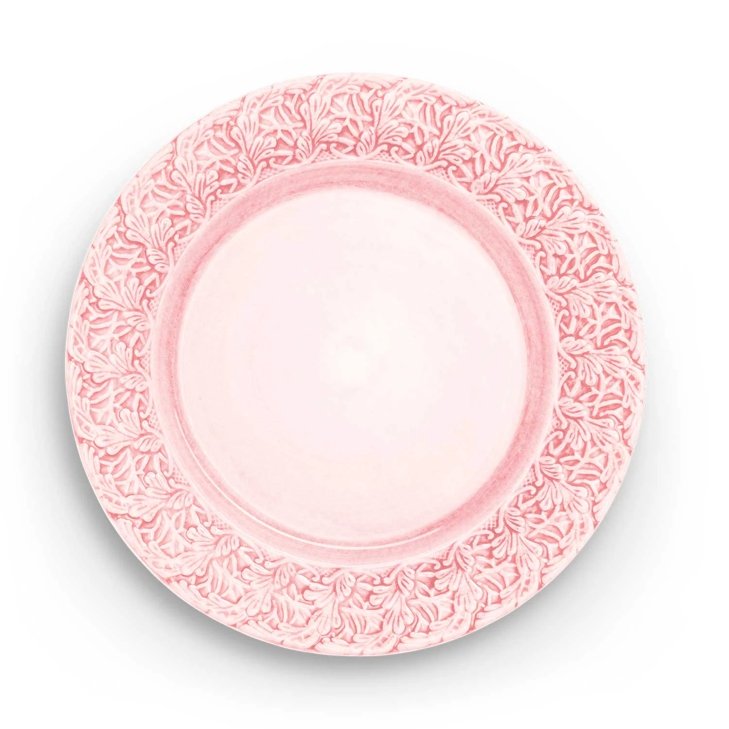 Mateus Lace Tallrik 25 Cm - Keramik Ljusrosa