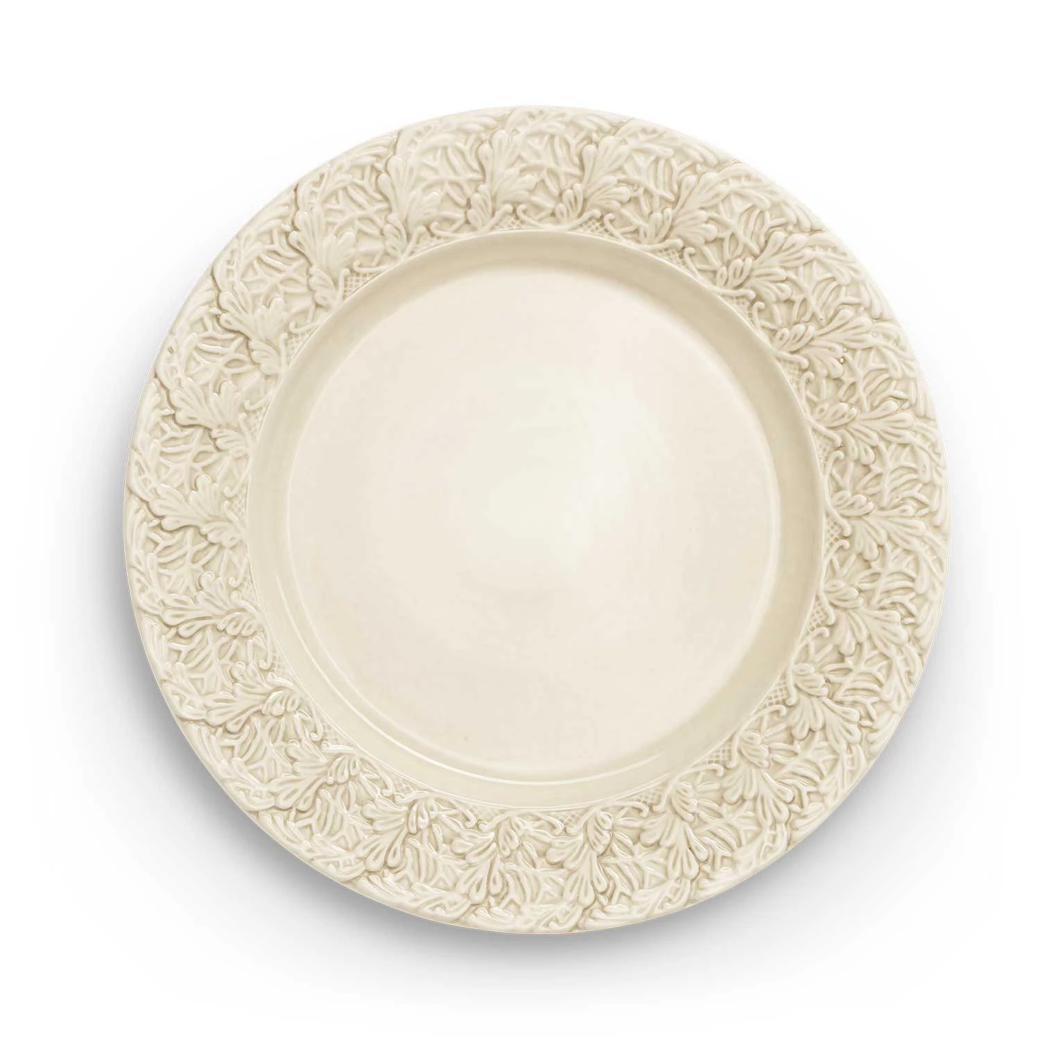 Mateus Lace Tallrik 25 Cm - Keramik Sand