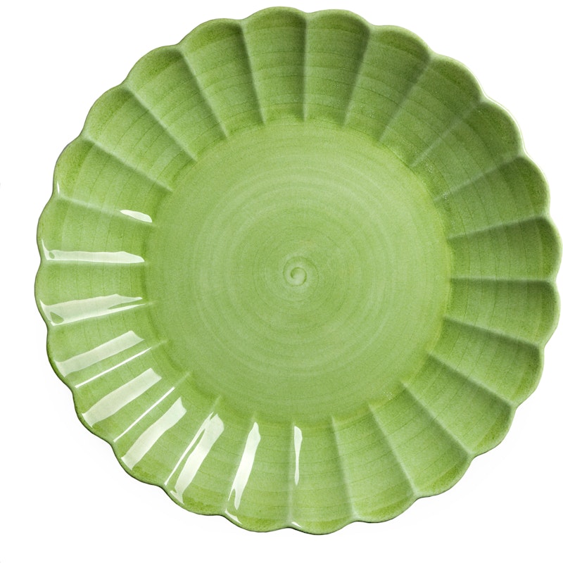 Oyster Fat 42 cm, Grön