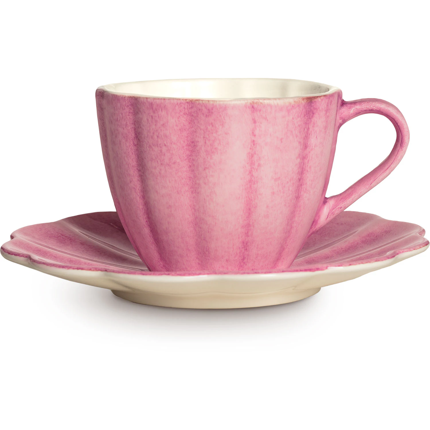 Mateus Oyster Kopp Med Fat 25 Cl - Kaffekoppar Keramik Rosa