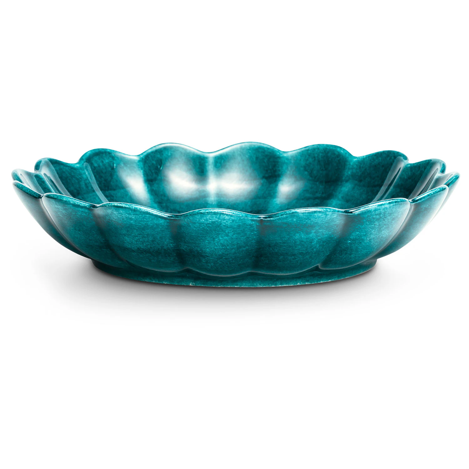 Mateus Oyster Sk&aring;l 24 Cm Ocean - Serveringssk&aring;lar Keramik Hav