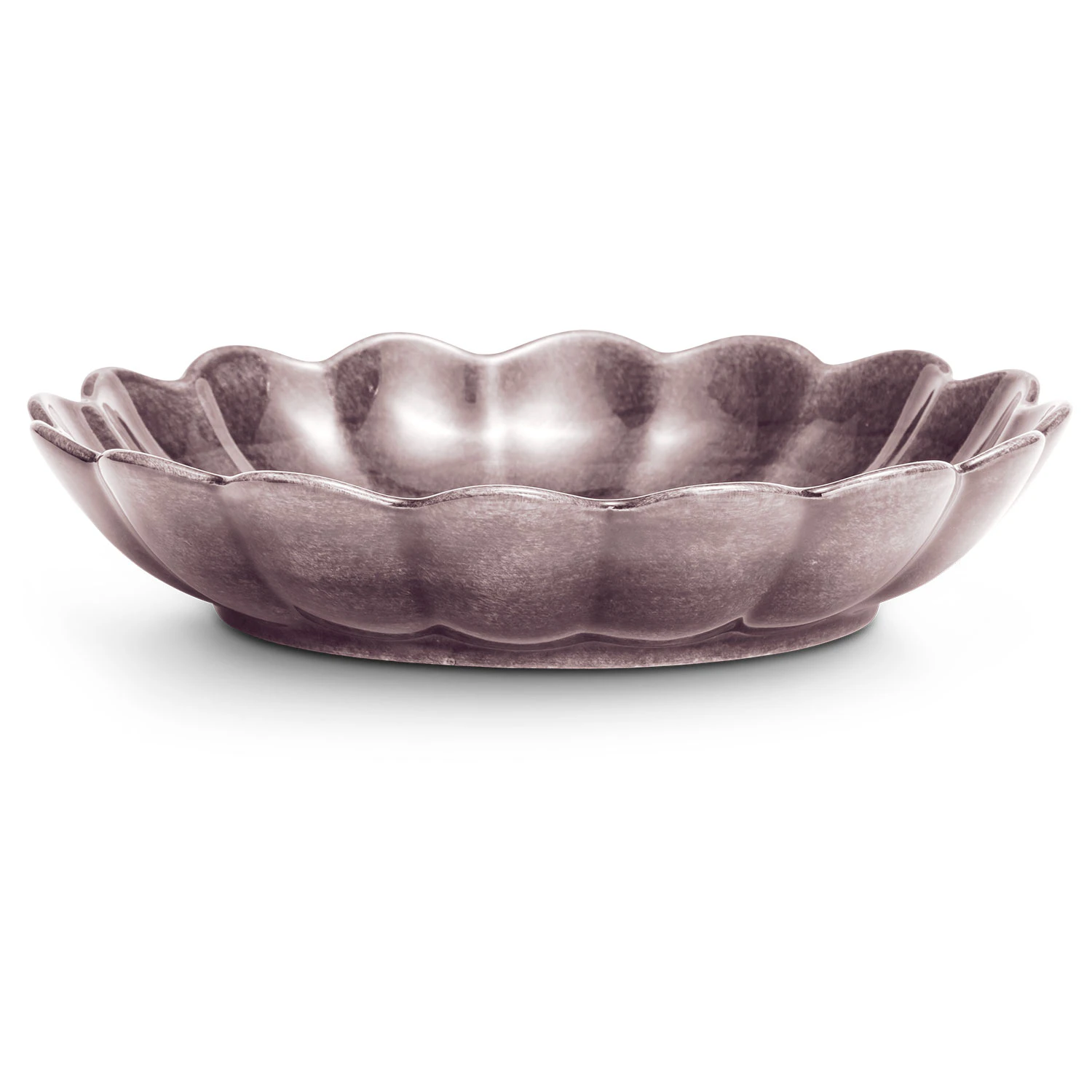 Mateus Oyster Sk&aring;l 24 Cm - Serveringssk&aring;lar Keramik Plommon