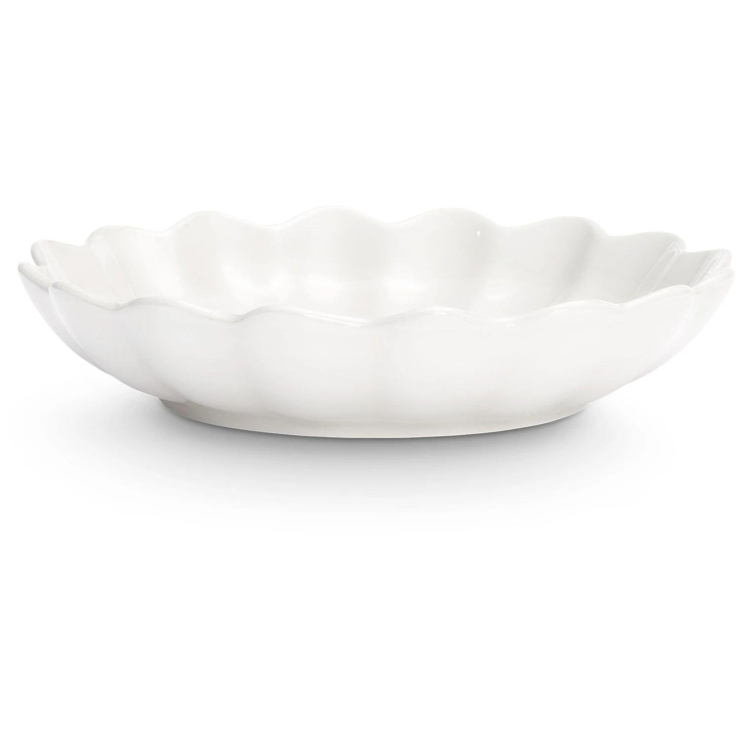 Mateus Oyster Sk&aring;l 24 Cm - Serveringssk&aring;lar Keramik Vit