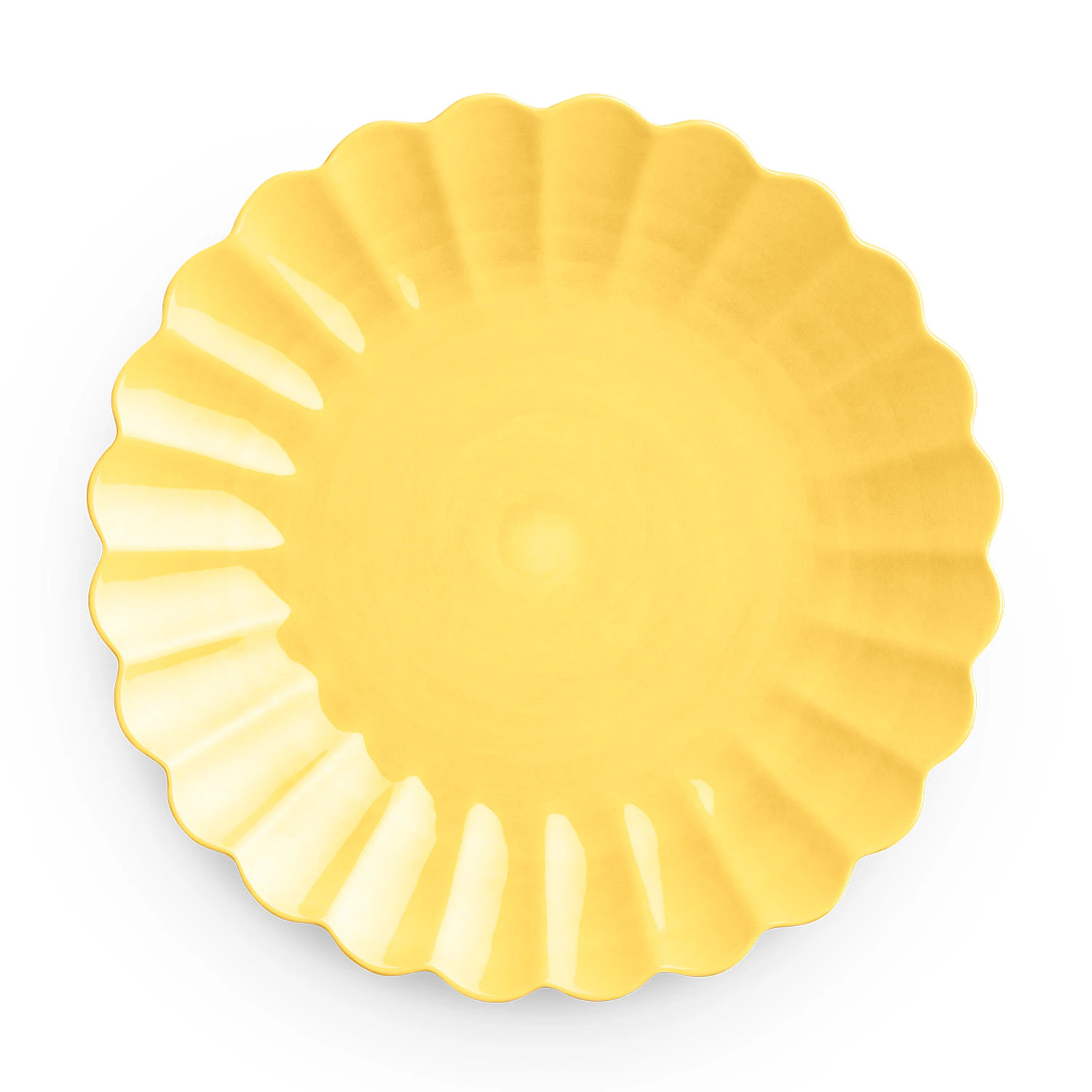 Mateus Oyster Tallrik 28 Cm - Keramik Gul