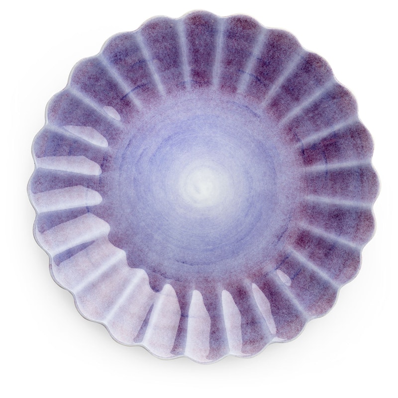 Oyster Tallrik, Violett, 28 cm