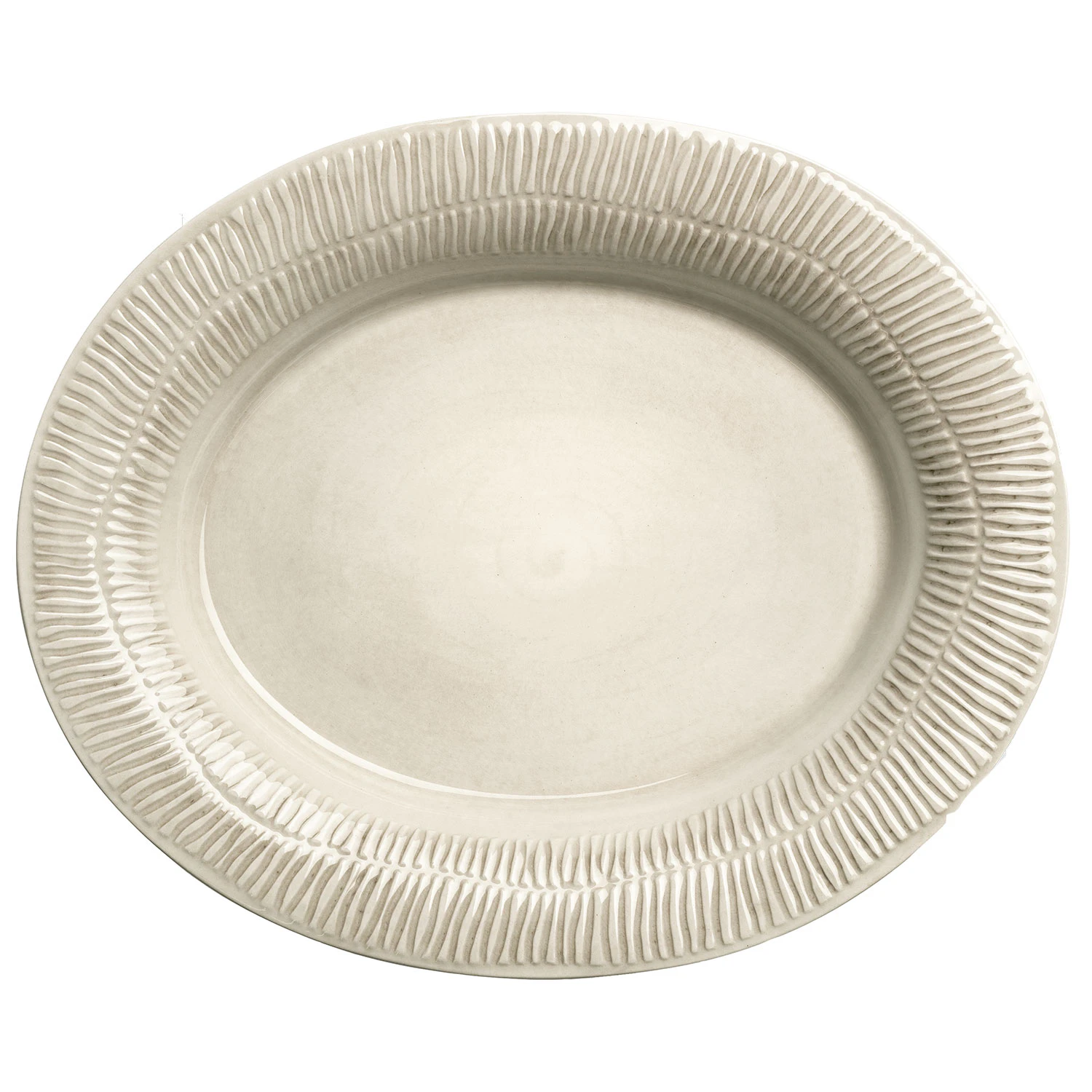 Mateus Stripes Fat 35x30 Cm - Uppl&auml;ggningsfat Keramik Sand