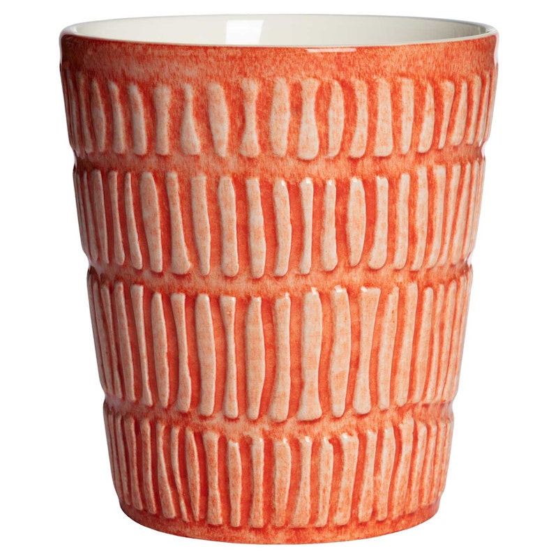 Stripes Mugg 30 cl, Orange