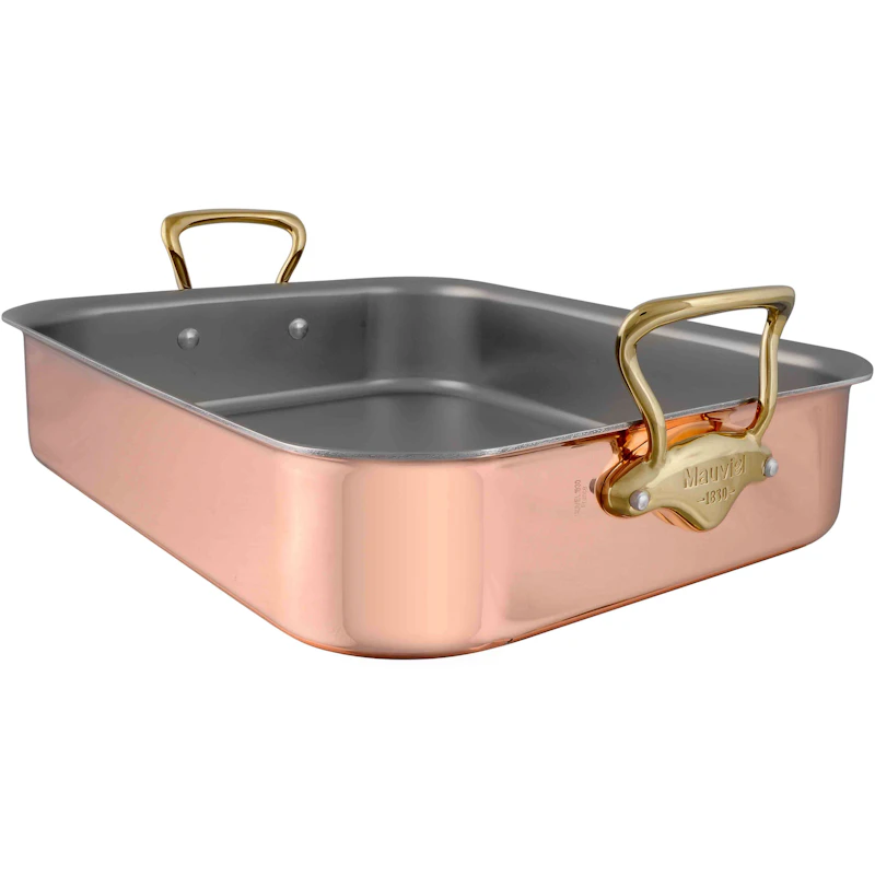 M'150B Ugnspanna 35 x 25 x 7 cm, Koppar / Mässing