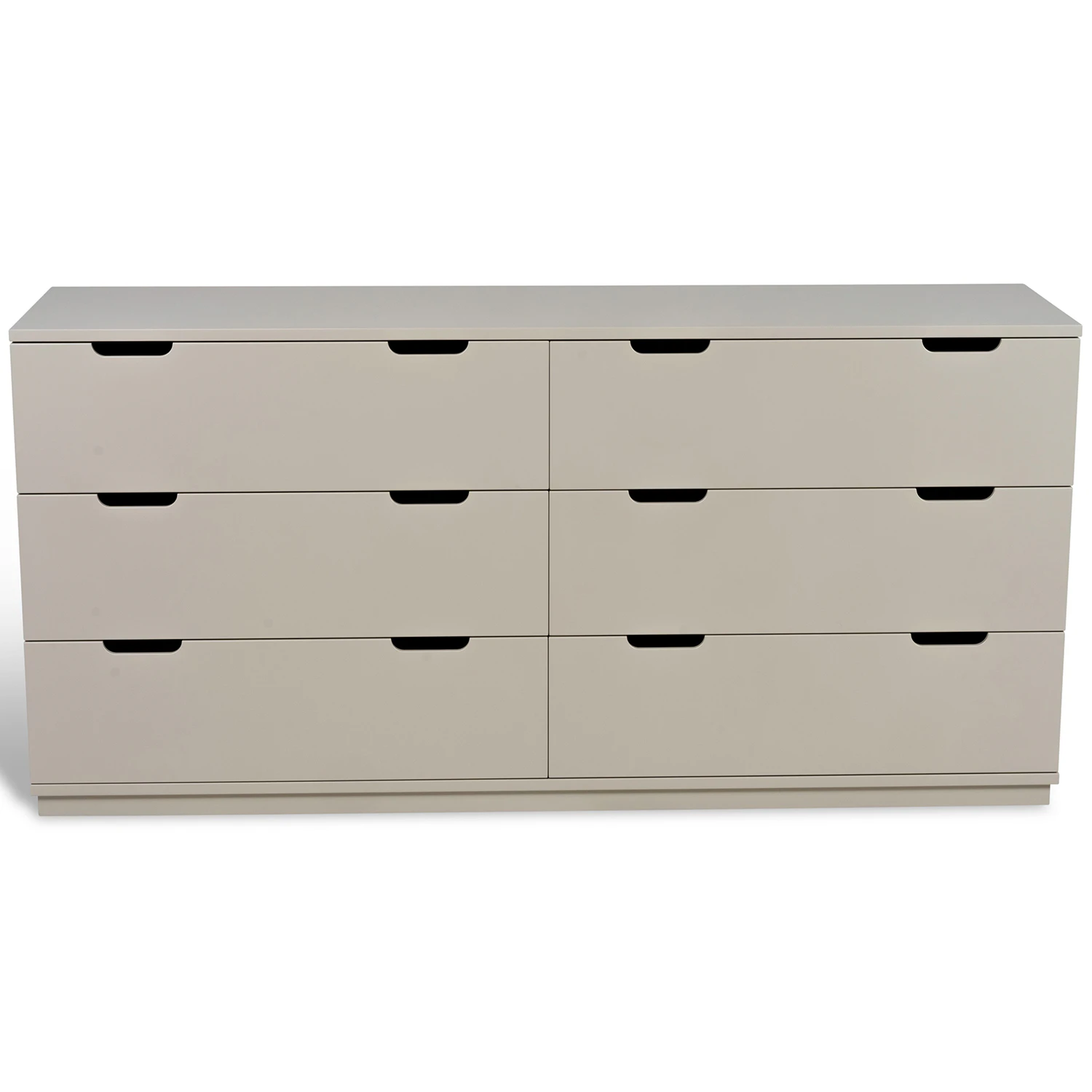 Mavis Aoko Byrå Med 6 Lådor - Byråer Mdf Beige