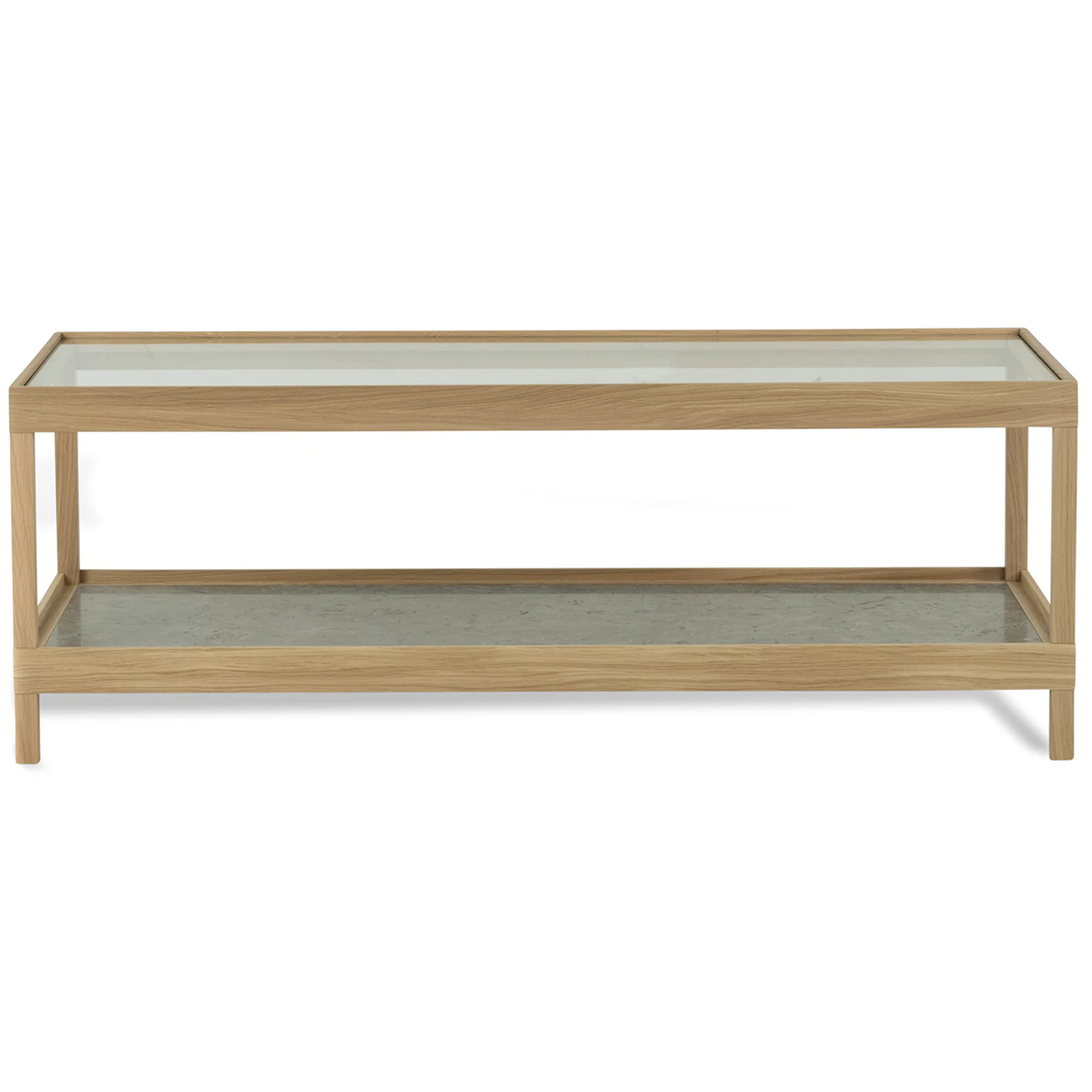 Mavis Ima Soffbord 50x125 Cm - Soffbord Ek Vitpigmenterad Ek