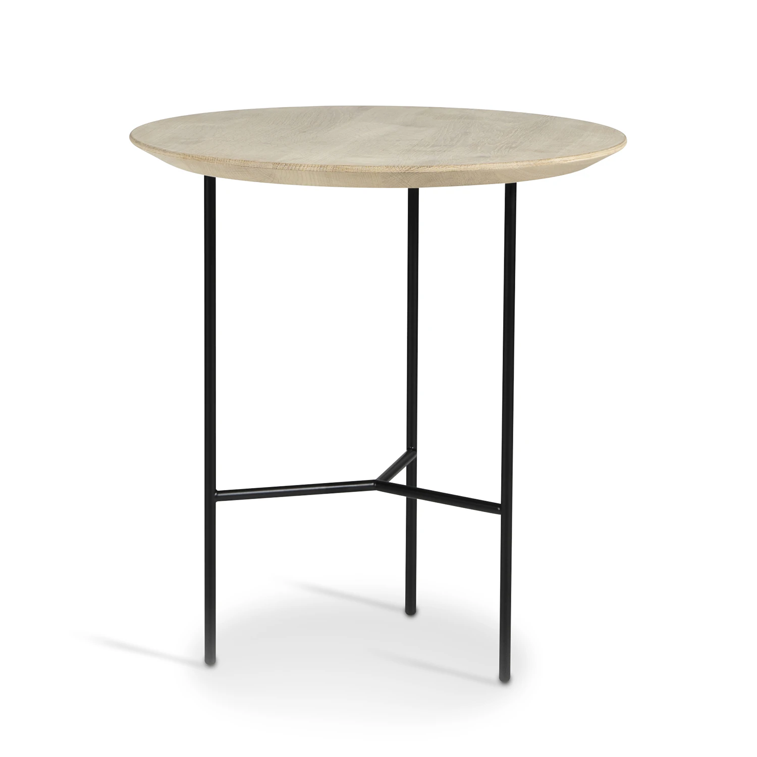 Mavis Tribeca Sidobord 47 Cm S&aring;pad Rustik /a Ben - Sidobord & Avlastningsbord Ek Svart