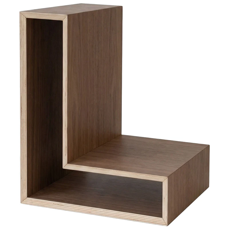 L-shelf Vägghylla, Valnöt