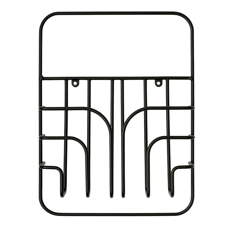 Now S Tidningsställ, Svart