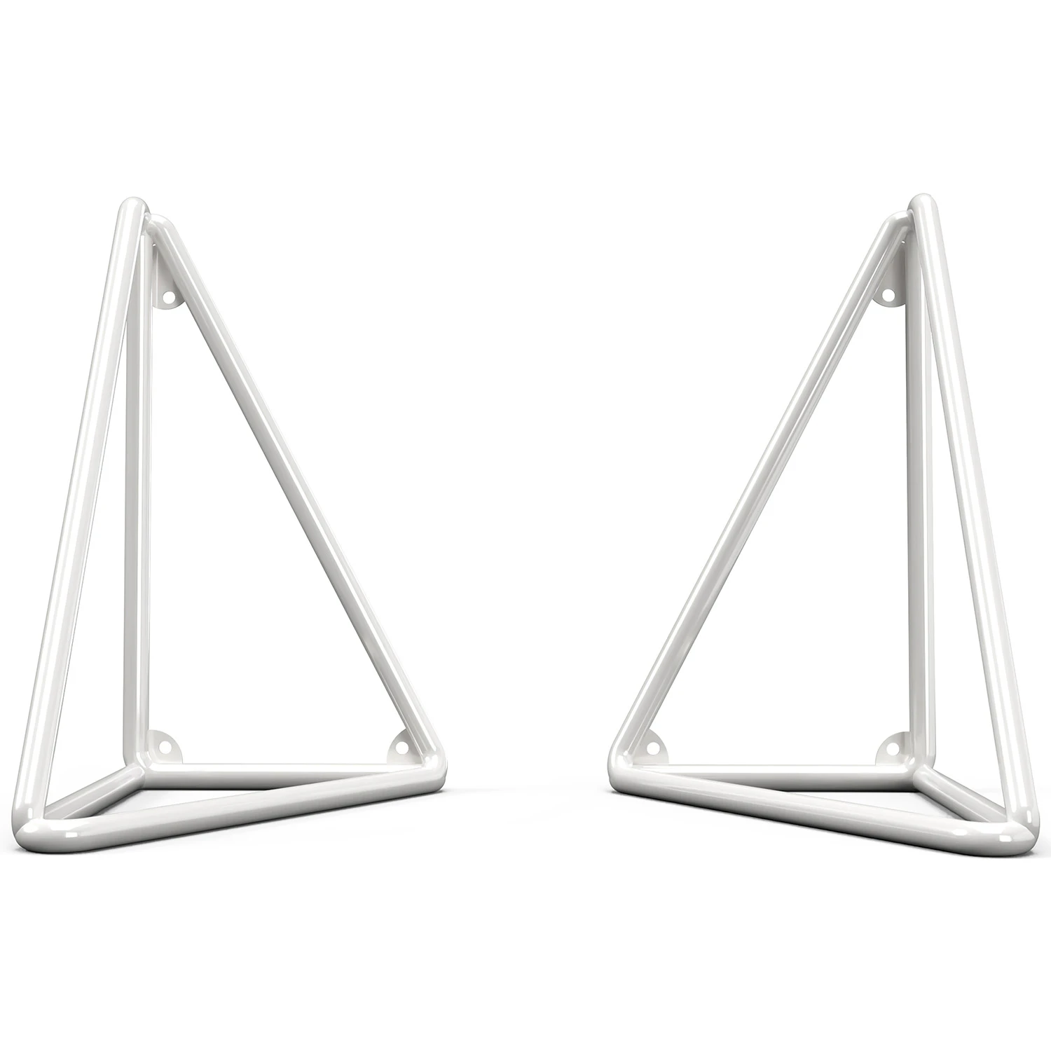Maze Pythagoras Xl Konsoler 2-pack - Modulära hyllsystem Återvunnen Pulverlackad Metalltråd Porcelain white
