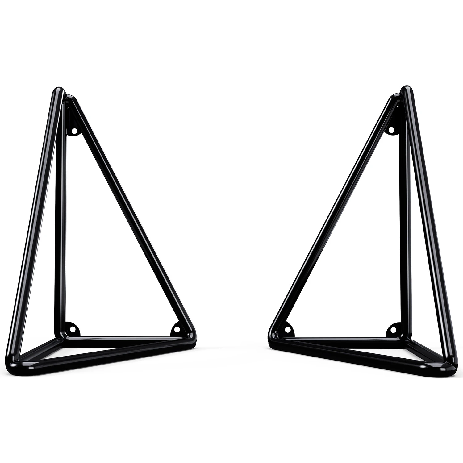 Maze Pythagoras Xl Konsoler 2-pack - Modulära hyllsystem Återvunnen Pulverlackad Metalltråd Ink Black