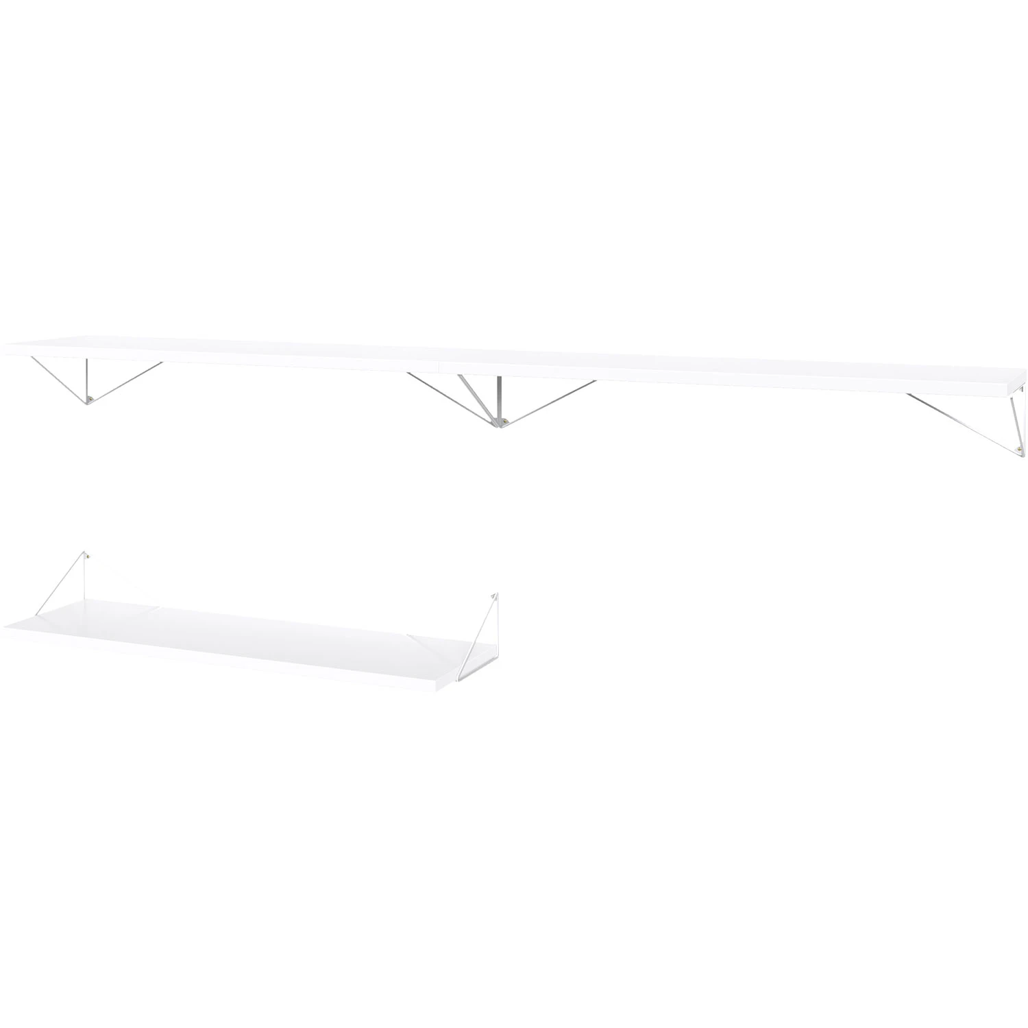 Maze Pythagoras Hyllpaket 3 Hyllplan - Modulära hyllsystem Mdf Vit