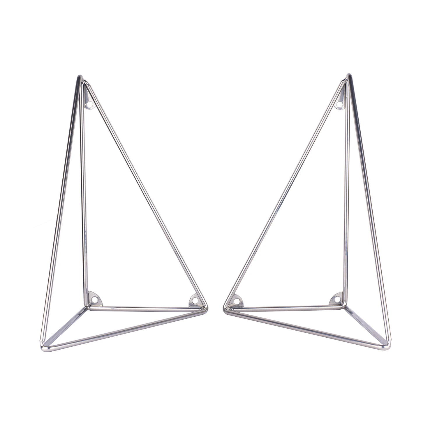 Maze Pythagoras Konsol 2-pack - Modulära hyllsystem Metall Krom