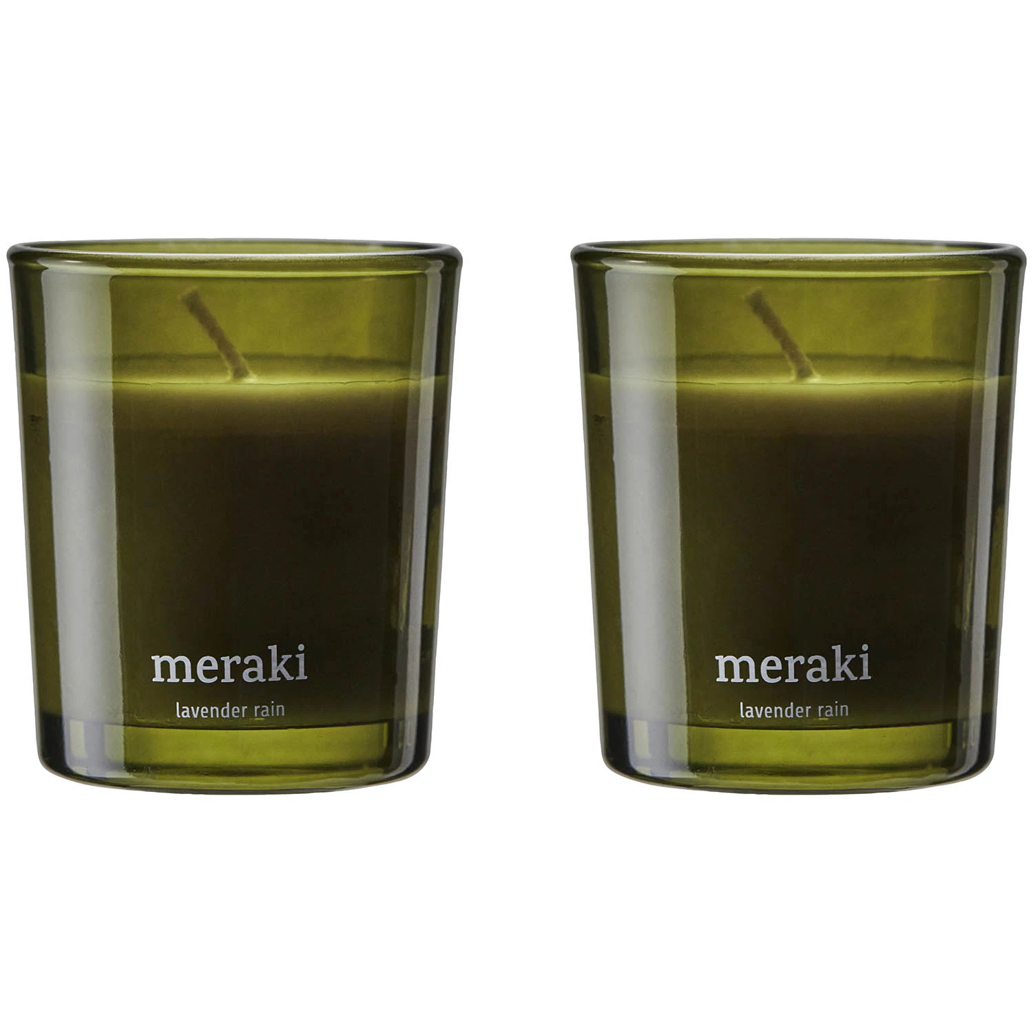 Meraki Doftljus 2-pack Lavender Rain - Doftljus