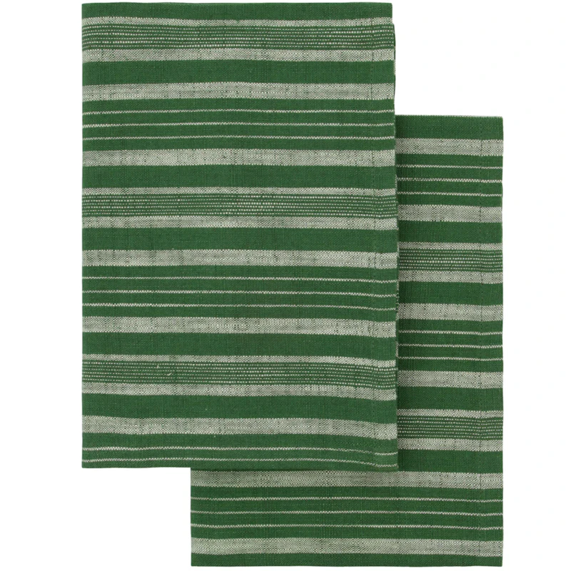 Kökshandduk 50x70 cm 2-pack, Grön