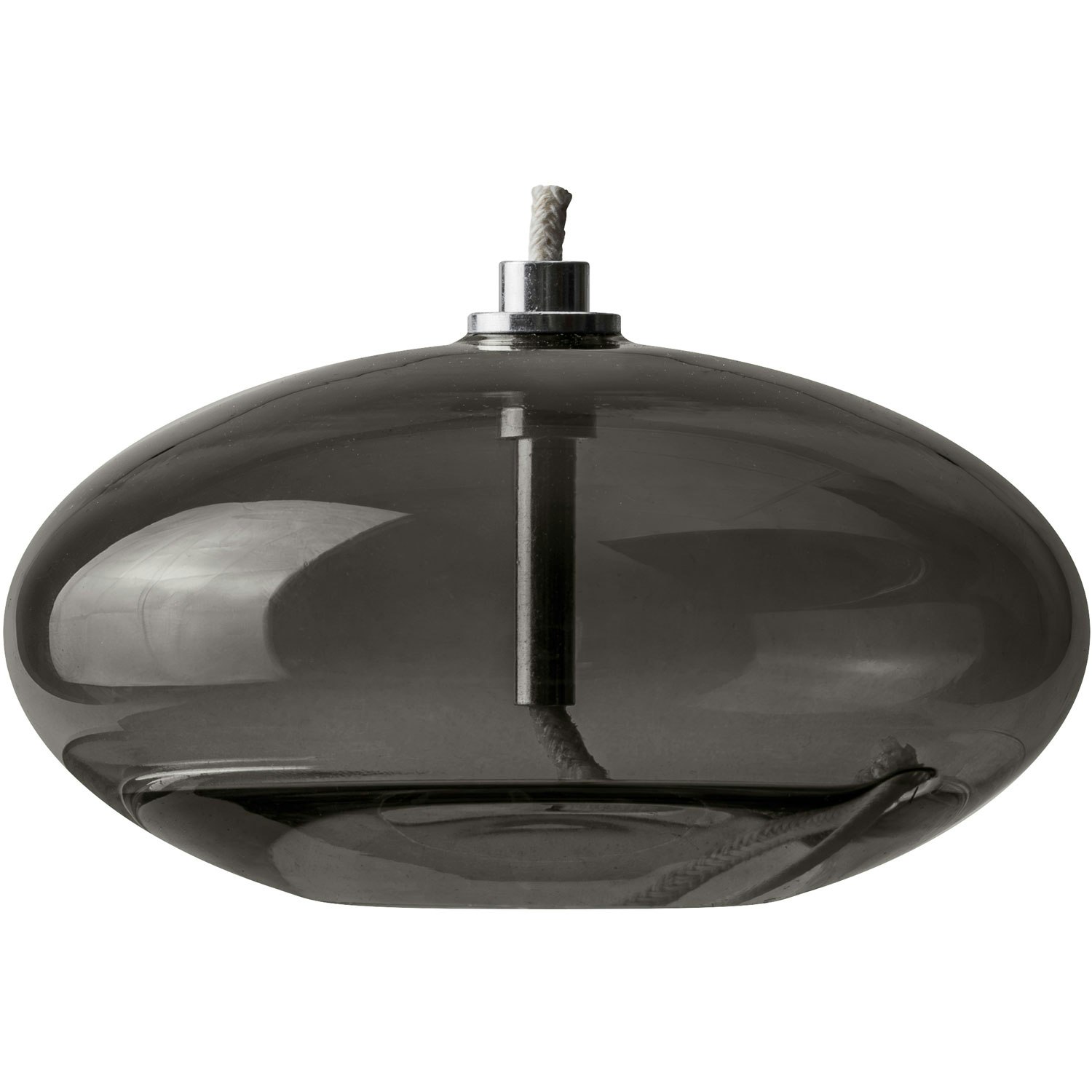 Mette Ditmer Aura Oljelampa 6 Cm - Fotogen- & Oljelampor Glas Smoke Grey