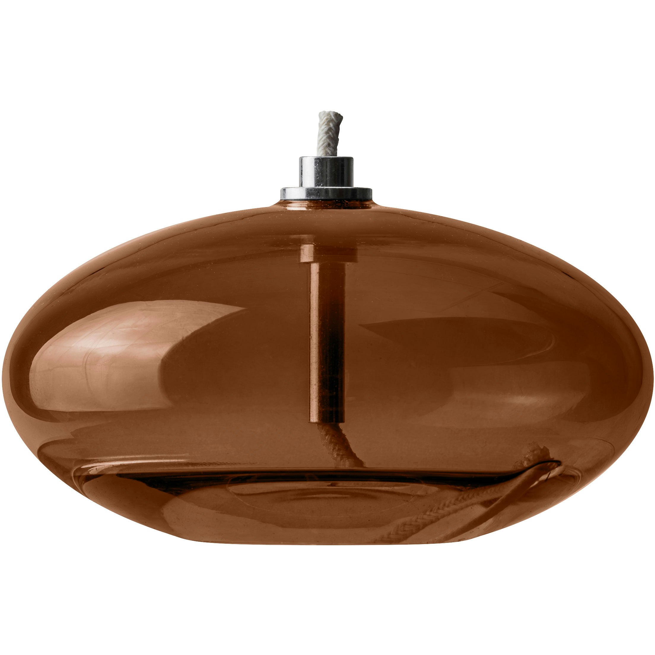 Mette Ditmer Aura Oljelampa 6 Cm - Fotogen- & Oljelampor Glas Brun