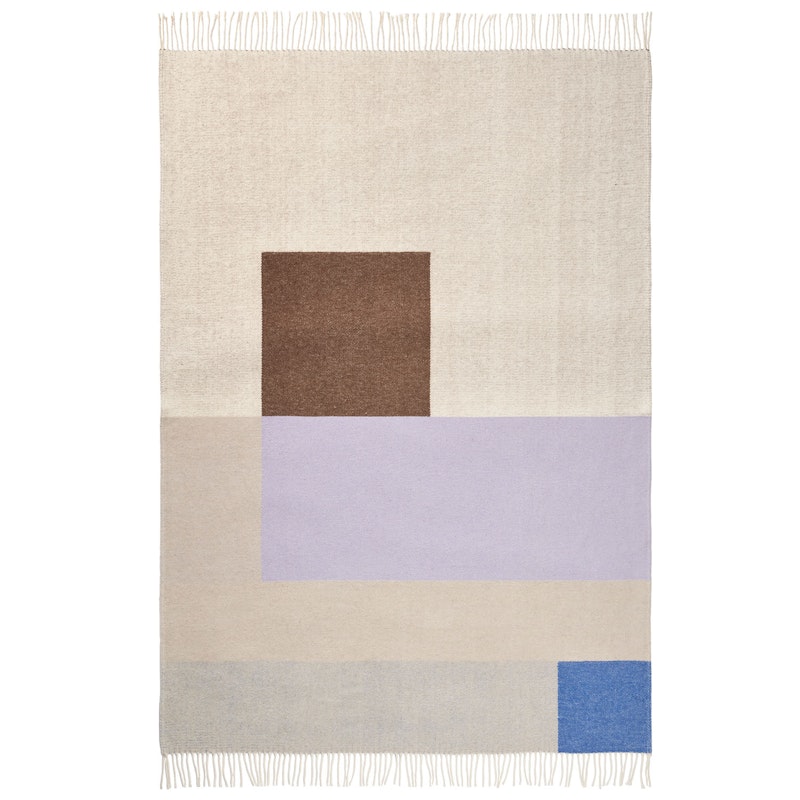 Brick Pläd 125x170 cm, Lilac