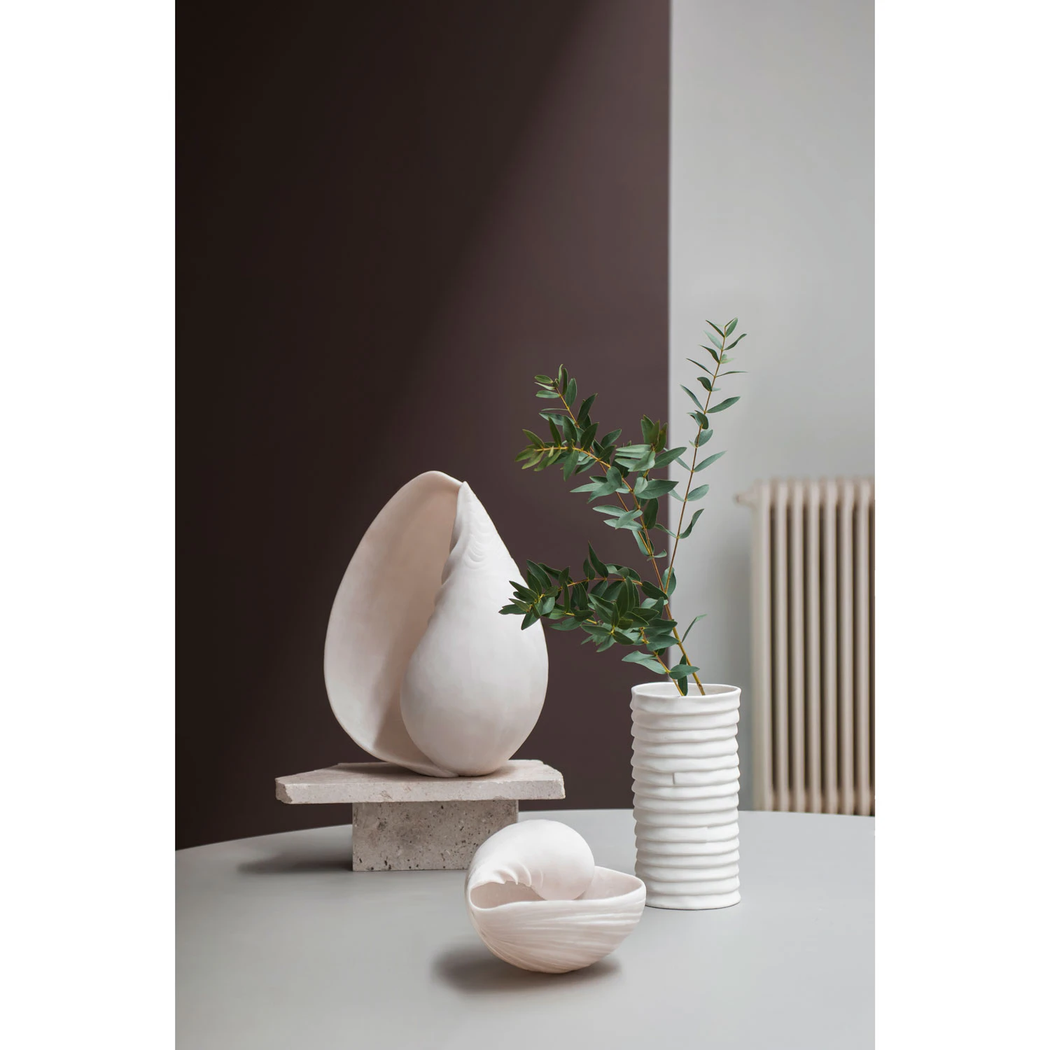 Mette Ditmer Conch Shell Dekoration Stor, off-white från Mette Ditmer, bild 2