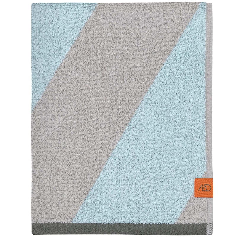 Diagonal Badhandduk 70x133 cm, Mint