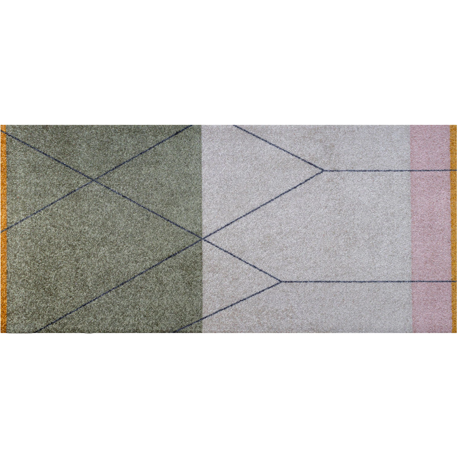 Mette Ditmer Linea Matta 70x150 Cm - D&ouml;rrmattor Nylon Thyme