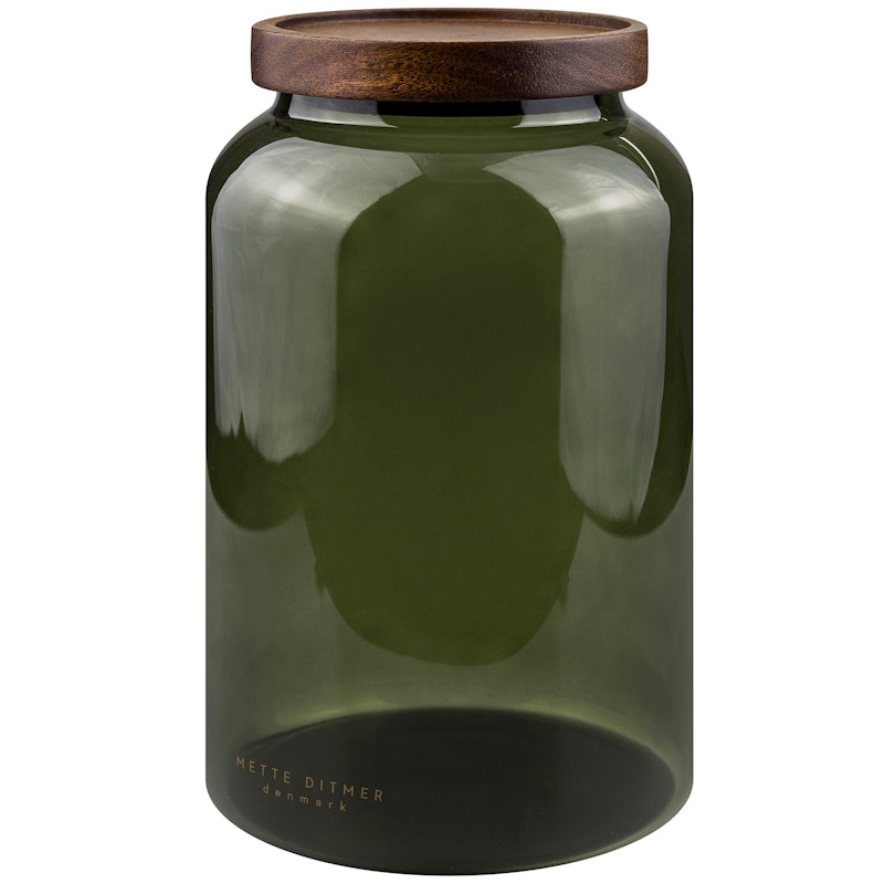 Luna Glasburk Med Lock 20 cm, Dark Forest