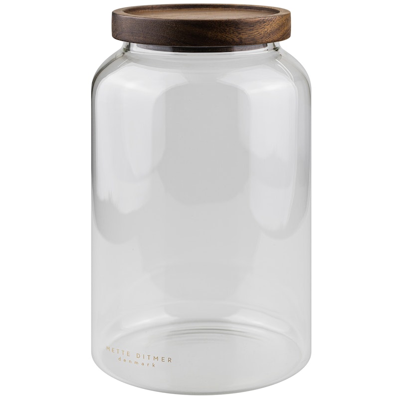 Luna Glasburk Med Lock 20 cm, Klar